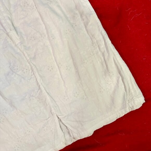 Charter Club White Eyelet dress - Size 10 - Picture 10 of 13